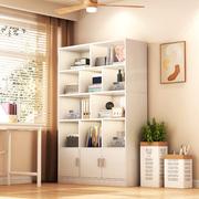 简易书架落地置物架一体靠墙分层格子书柜卧室家用柜子收纳展示柜