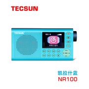 tecsun德生nr100便携式插卡mp3播放器老人智能，网络收音机fm新闻