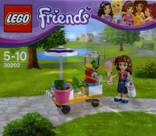 乐高积木Lego女孩系列Friends好朋友30202果汁小铺 奶昔 冰淇淋
