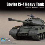 小号手军事拼装模型战车 07143 苏联JS-4重型坦克 1/72
