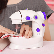 小型电动缝纫机全自动家用包边神器补衣服家庭用的带锁边逢纫衣机