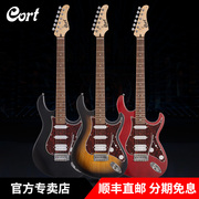 Cort考特G110经典复古电吉他多色可选 单单双拾音器初学者电吉