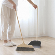 鬃毛扫把簸箕套装组合木地板扫帚单个家用软毛扫头发实木扫地笤帚