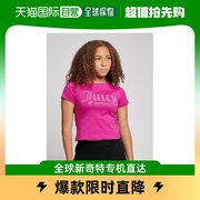 香港直邮潮奢juicycouture女童，女孩精致短袖t恤童装