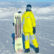 单板套装男女户外滑雪装备保暖透气排湿雪服防风防水耐磨雪裤