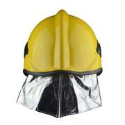 高档02款欧式防护头盔安全劳保头盔灭火救援头盔半面罩披肩防砸安