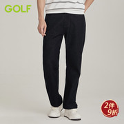 GOLF高尔夫Jeans系列复古牛仔裤男25夏季新款水洗棉直筒休闲长裤