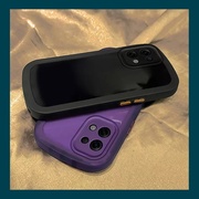 简约情侣苹果13手机壳iphone12mini椭圆气囊xsmax保护套，xr男女款6s透明7plus全包，防摔8软硅胶11por适用5g新se