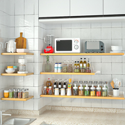 免打孔厨房置物架壁挂式微波炉，调料架多功能，墙上油盐酱醋收纳架子