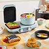 东菱早餐机多功能家用四合一小型吐司烤面包一体机全自动懒人神器