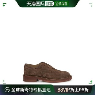 香港直邮潮奢 TOD'S 托德斯 男士 Tod's 圆头系带布洛克鞋 XXM61K