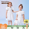 云霓系列PawinPaw卡通小熊童装24夏女童新中式气质连衣裙