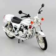 1/12复古俊基奥图美川崎750 RS P仿真摩托车静态合金模型白成品