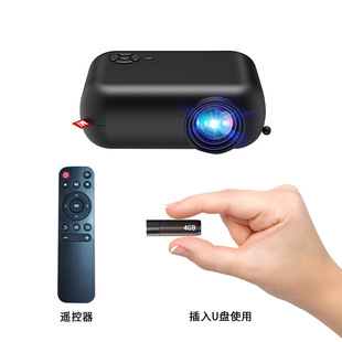 品a10迷你投影仪家用led屏，便携式户外小型投影机高清1080p厂