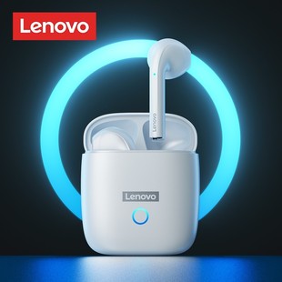 Lenovo/联想LP50蓝牙耳机真无线半入耳式电竞游戏运动跑步型降噪