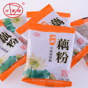 杭州特产食品万事隆不添加蔗糖，西湖藕粉无糖独立包装速溶藕粉