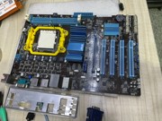 华硕 M4A87ＴPLUS  AM3 DDR3 ，实物图 成议价