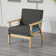 专用北欧布艺沙发套四季通用实木，小沙发布套半包绑带，易拆洗(易拆洗)小户型