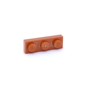 LEGO乐高 零配件 深橙色3623 6186007 1x3基础板