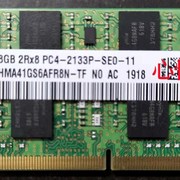 高端海力士8G 2RX8 PC4 2133P DDR4 笔记本内存条 HMA41GS.6AF奢