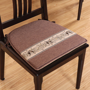 现代中式餐椅垫防滑坐垫，秋冬实木餐椅防滑坐垫，定制加厚可拆洗椅垫