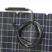 单晶半柔性太阳能电池，板100w直冲48v60v72v电瓶车，配3米线送胶