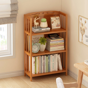 小型书架一体靠墙落地置物架，玩具收纳客厅，转角儿童书柜学生家用