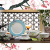 凡瑞斯中式家用多人骨瓷餐具组合盘子碟子碗高档餐具套装 陶瓷器