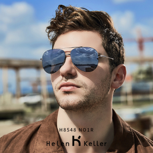 海伦凯勒太阳眼镜男士开车专用驾驶眼睛偏光镜蛤蟆带度数近视墨镜