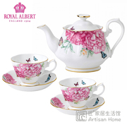 英国Royal Albert米兰达可儿骨瓷茶杯茶壶进口欧式茶具
