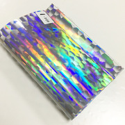 立体幻彩水立方pvc膜镭射彩虹pvc膜，箱包手袋面料
