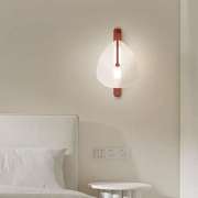 北欧简约现代卧室床头壁灯，极简创意贝壳灯，客厅背景墙氛围过道灯具