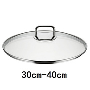 通用防爆锅盖钢化玻璃加厚大小可视铁锅不粘锅盖20、24、28、30cm