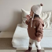 日本秋季童装婴儿秋装小熊，帽衫婴童衣服，秋款宝宝连帽卫衣20