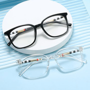 复古方形眼镜框男士韩版潮流百搭女近视眼镜架防蓝光眼镜可配度数