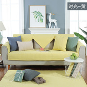防滑沙发垫布艺四季通用简约现代沙发巾欧式沙发套全包沙发罩全盖