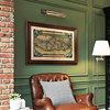 现代美式装饰画客厅沙发背景墙，挂画卧室轻奢复古油画欧式壁画玄关