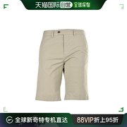 香港直邮Paul & Shark 保罗和鲨鱼 /男士纯色弹力棉运动短裤E19P4