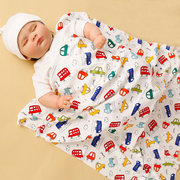 新生婴儿包单纯棉春夏季薄款包巾，抱被初生儿，产房裹布宝宝包被用品