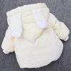 冬季1儿童棉袄2加绒加厚外套3宝宝羽绒棉服4岁半女童棉衣婴儿冬装