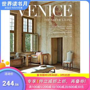 venicetheartofliving威尼斯:英文，原版室内设计装饰奢华住宅城市生活美学英文版