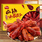 柳伍麻辣小龙虾，加热即食700g盒十三香蒜香蓉熟食虾尾潜江