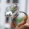 水晶超大钻戒钻石大戒指，婚庆布景道具，情人节求婚礼物结婚纪念品