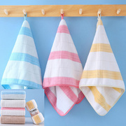 擦手毛巾纯棉挂式插手小毛巾洗手间厨房洗头专用珊瑚绒商用柔软吸