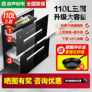 容声嵌入式消毒柜家用碗筷，大容量厨房高温消毒碗柜g30