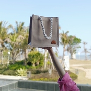 今年流行小包包ins卡通棉麻夏大学生日系菠萝清新帆布手提包可爱