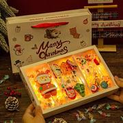 圣诞节糖果礼盒棒棒糖棉花糖送儿童礼物小朋友，幼儿园学生创意
