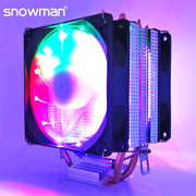 冰曼热管cpu散热器i3静音，i5风冷1150amd1155台式机电脑cpu风扇775