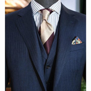 8公分绅士绿色咖色复古提花色织花纹正装休闲上班公务员结婚领带