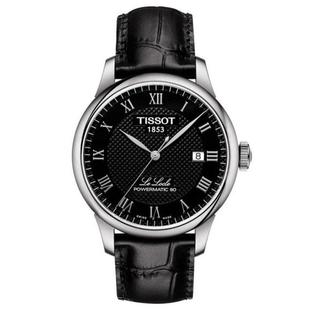 天梭男手表tissot瑞士机械表，皮带不锈钢送礼物腕表t0064071605300